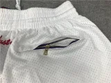 NETS White City Edition Top Quality NBA Pocket Pants #篮网队