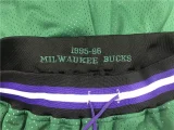BUCKS Green City Edition Top Quality NBA Pocket Pants *雄鹿队