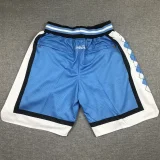 North Carolina Blue City Edition Top Quality NBA Pocket Pants *北卡
