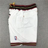 76ERS White City Edition Top Quality NBA Pocket Pants #76人队