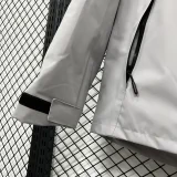 24-25 PSG Jordan Cotton Thickened warm Grey Outdoor Jackets #A805加棉冲锋衣