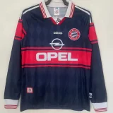 1997-1999 Bayern Home Long Sleeve Retro Soccer Jersey (长袖)
