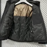 24-25 PSG Jordan Cotton Thickened warm Black Outdoor Jackets #A805加棉冲锋衣