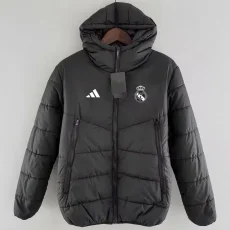 24-25 RMA Black Hooded Cotton Coat #棉衣
