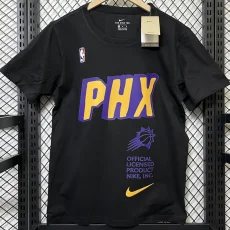 T110 SUNS PHX Black High Quality Casual T-Shirt