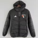 24-25 Sao Paulo Black Hooded Cotton Coat #棉衣
