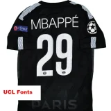 2017-2018 PSG Paris Third Retro Soccer Jersey