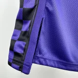 23-24 Kings SABONIS #11 Purple Top Quality Hot Pressing NBA Jersey (Trapeze Edition)飞人版