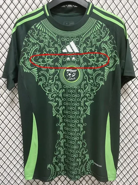 2024-25 Algeria Away 2 Stars Fans Soccer Jersey *带二星