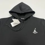 2024 Jordan Black Hoody #E2黑色(刺绣加绒)