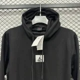 2024 Jordan Black Hoody #E1黑标(刺绣加绒)