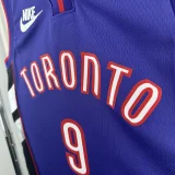 24-25 Raptors BARRETT #9 Purple Retro Top Quality Hot Pressing NBA Jersey