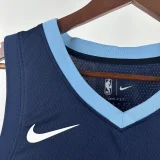 22-23 Grizzlies KAWAMURA #17 Royal blue Top Quality Hot Pressing NBA Jersey