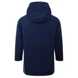 24-25 Cruzeiro Royal Blue Hooded Windbreaker Fabric Cotton Coat #G214