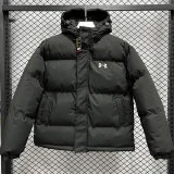 24-25 MF5 UA Black Hooded Cotton Coat #棉衣