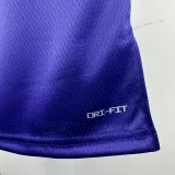 24-25 LAKERS JAMES #23 Royal blue City Edition Top Quality Hot Pressing NBA Jersey