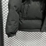 24-25 MF6 LN Black Hooded Cotton Coat #棉衣