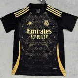 24-25 RMA Black Special Edition Fans Soccer Jersey 黑金前金