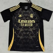 24-25 RMA Black Special Edition Fans Soccer Jersey 黑金前金