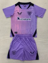 24-25 Bilbao Third Kids soccer Jersey