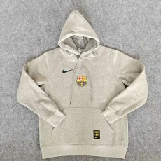 24-25 BAR Grey Hoody 灰色(加绒)彩标