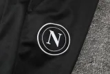 2024-25 Napoli Blue Black Kids Half Pull Tracksuit (童装)(半拉链)