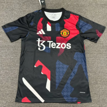 24-25 Man Utd Red Black Special Edition Training shirts