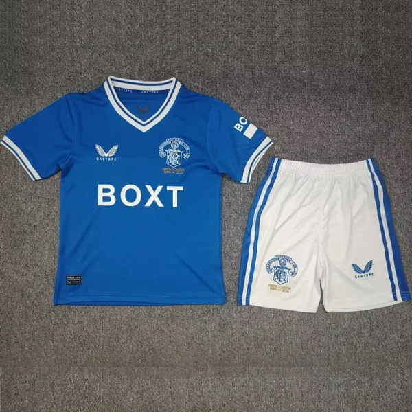 24-25 Rangers 125th Anniversary Kids Soccer Jersey