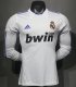 2010-2011 RMA Home Player Version 长袖球员 Long Sleeve Retro Soccer Jersey