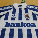 1994-1995 Real Sociedad Home Retro Soccer Jersey