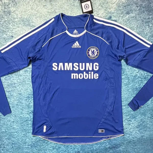 2006-2007 CHE Home Long Sleeve Retro Soccer Jersey (长袖)