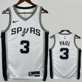 22-23 SA Spurs PAUL#3 White Top Quality Hot Pressing NBA Jersey 22-23 SA Spurs PAUL#3 White Top Quality Hot Pressing NBA Jersey
