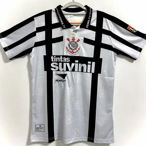 1996 Corinthians Third Retro Soccer Jersey