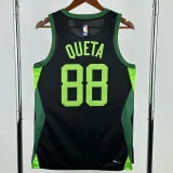 24-25 CELTICS QUETA #88 Black City Edition Top Quality Hot Pressing NBA Jersey