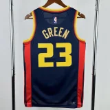 24-25 WARRIORS GREEN #23 Black City Edition Top Quality Hot Pressing NBA Jersey
