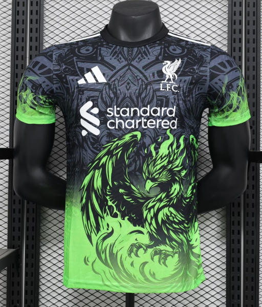25-26 LIV Black Green Special Edition Player Version Training shirts