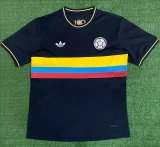 2024 Colombia Black 100th Anniversary Fans Soccer Jersey