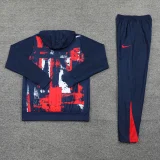 24-25 PSG Royal Blue Hoodie Tracksuit (卫衣套装)