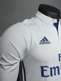 2016-2017 RMA Home Player Version 长袖球员 Long Sleeve Retro Soccer Jersey