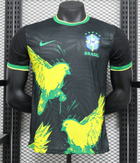 2022-23 Brazil Black Special Edition Player Version Soccer Jersey