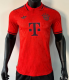 24-25 Bayern Red Special Edition Player Version Soccer Jersey *三叶草翻领