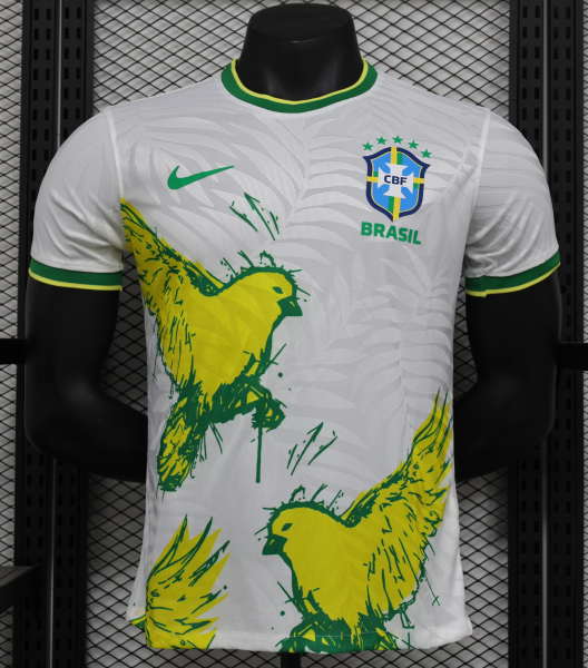 22-23 Brazil White Special Edition Player Version Soccer Jersey