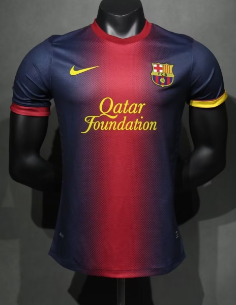2012-2013 BAR Home Player Version 球员 Retro Soccer Jersey