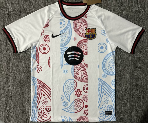 24-25 BAR White Training shirts *新广告