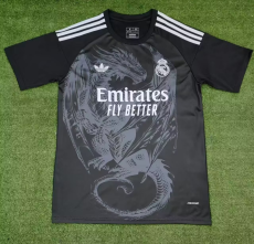 24-25 RMA Black Special Edition Training Shirts *三叶草白标