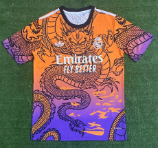 24-25 RMA Purple Orange Special Edition Training Shirts *三叶草