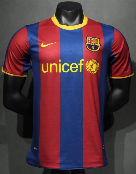 2010-2011 BAR Home Player Version 球员 Retro Soccer Jersey