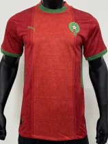 24-25 Morocco Home Player Version Soccer Jersey