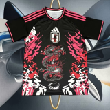 24-25 Japan Black Special Edition Fans Training Shirts *武士刀