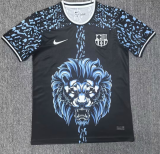 24-25 BAR Blue Black Special Edition Fans Training Shirts *狮头